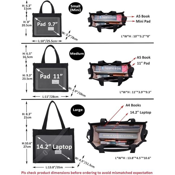 3-in-1 Corduroy Tote Handbag - Stylish, Functional Crossbody Bag, Perfect Size! - Picture 5 of 7